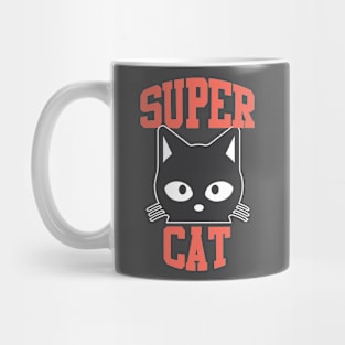 Supper Cat Funny cat Kitty Mug